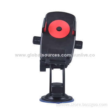 Cellphone car holder with suction cup